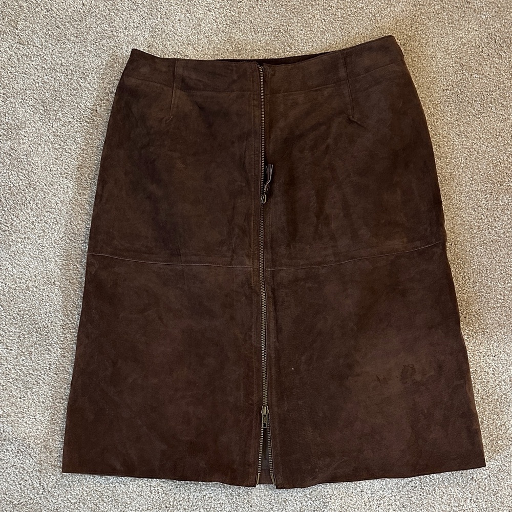 Isaac Mizrahi for Target genuine leather pencil skirt